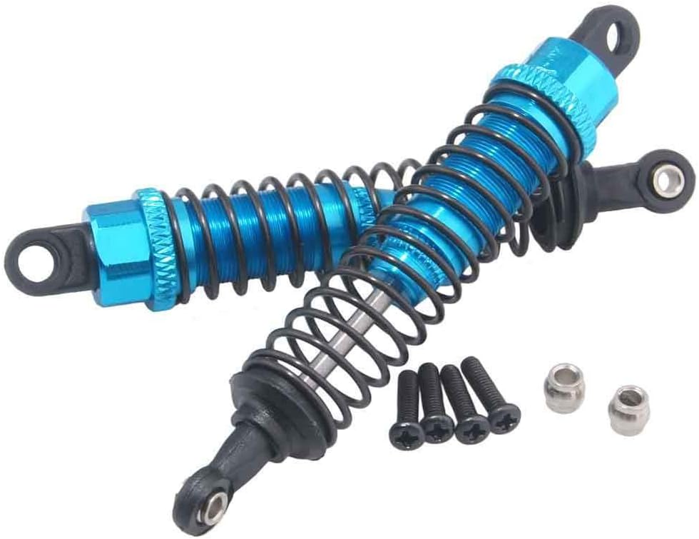 Toyoutdoorparts RC 959-32 Blue Alum Rear Shock Absorber 2P for WLtoys L959 Off-Road Buggy