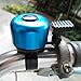 ATCG Cute Alloy Mini Bicycle Bell for Kids Boys Girls (Blue)