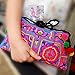 Weixinbuy Women's Boho Embroidered Shoulder Bag Clutch Cosmetic Bag Handbag