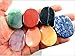 7 Chakra Healing Crystals Set – Natural Plain Oval Stones for Reiki, Meditation & Energy Balancing – 7 Polished Gemstones with Pouch – Spiritual Gift for Yoga & Chakra Work