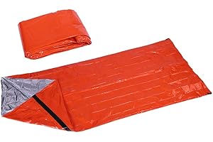 Reusable Emergency Bivouac Sack Envelope Sleeping Bag Thermal Waterproof Sleeping Bag Liner for Camping