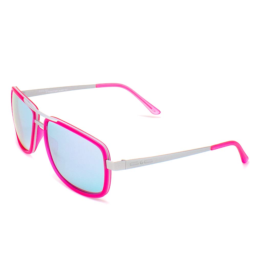 Italia Independent Unisex Adults’ 0071-018-000 Sunglasses, Pink (Rosa), 55