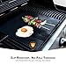 BBQ Grill Mat, PAPAYAY Non-stick Grill Mats, Barbecue Utensil for Gas, Charcoal, Electric Grills, Set of 2, 13 x15.75 Inches