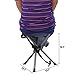Folding Camping Stool Portable Camp Travel Chair Light Weight Foldable Seat Tripod Stool for Fishing Hunting Hiking Travelling Mountaineering Picnic Outdoor Stool - 13.7”Seat Height