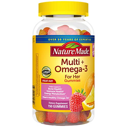 Nature Made Womens Multivitamin with Omega3, Multivitamin for Women