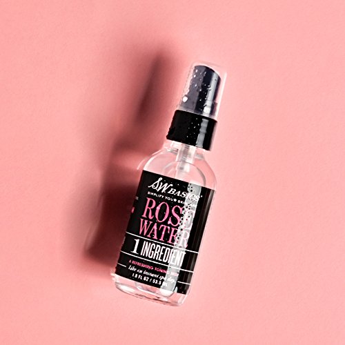 S.W. Basics Rosewater Spray (1.8 fl. oz.) - Organic Hydrating Face Spray
