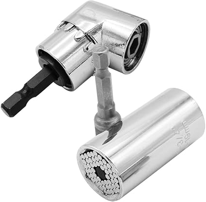 Amazon Yuchinet ソケットレンチセット 7mm 19mm L型 ユニバーサルソケット ドライバーソケット アダプター インパクト 電動ドリル ソケットビット