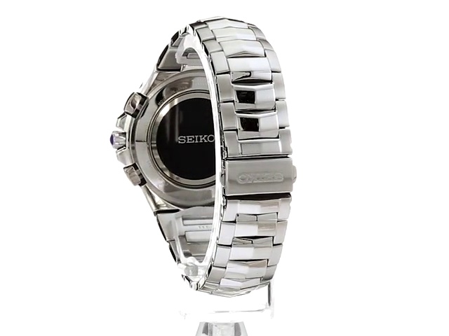 Seiko-Mens-COUTURA-Japanese-Quartz-Watch-with-Stainless-Steel-Strap-Silver-263-Model-SSG009