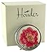 Designer Pill Box by Houder - Decorative Pill Case with Gift Box - Carry Your Meds in Style (Pink Flower)