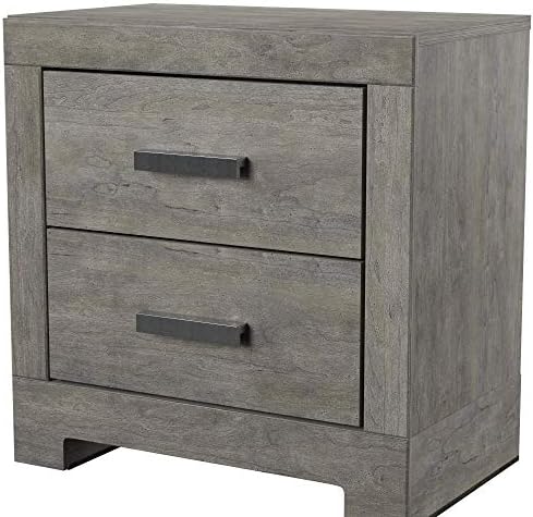 Ashley Furniture Signature Design - Culverbach Nightstand - Contemporary Style - Gray