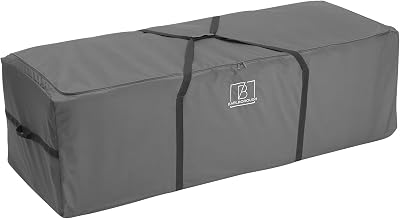 Barlborough Garden Cushion Storage Bag Cover XLarge 200 x 75 x 60cm Grey