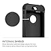 iPhone 6 Case, iPhone 6S Case, DUEDUE Heavy Duty Rugged Shockproof Drop Protection Slim 3 in 1 Hybrid Hard PC Covers Soft Silicone Bumper Protective Case for Apple iPhone 6S/ iPhone 6 for Men, Black