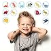 SOJUNER Dinosaur Temporary Tattoos Kids Boys Girls 24 Tattoos (Pack of 2 Sheets) Children Party Supplies Birthday Decoration Festival Favors Decor