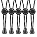 GWHOLE 5 Pairs of No Tie Elastic Shoelaces for Sports and Outdoor Activities