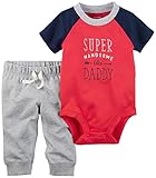 Carter's Baby Boys' Slogan Bodysuit Pant Sets