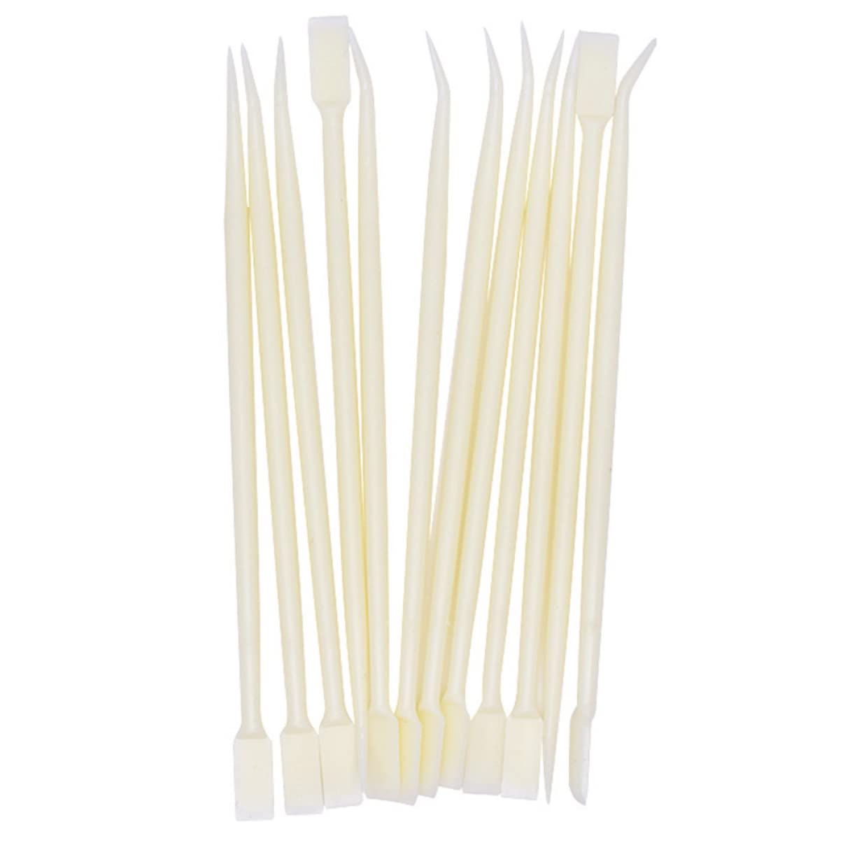 FOMIYES 20pcs Eye Organising Planting Eyebrow Kit Lash Grafting Tool Eyelashes/Extension Lift Brush Needle Applicator, Perm Eyelash Applicator Beige Supplies Stick