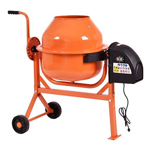 Apontus Portable Electric Concrete Cement Mixer