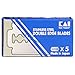 50 Stainless Steel Double Edge Safety Razor Blades from Kai Cutlery