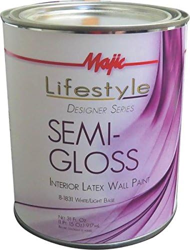 Majic Lifestyle Designer Wall Paint, 31 Fl Oz., White/Light Base