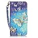 Hovisi Flip Leather Case Cover Leather Wallet Case for Samsung Galaxy J310/J3 (Color2)