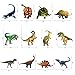 Zyduzsc Dinosaur-Party-Supplies-Birthday-Decorations 48 PCS Hanging Swirl (24 Dinosaurs 24 Spirals) Ceiling Decor Swirls for Kids Boys Girls