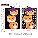 Max Fun DIY Halloween Bean Bag Toss Games with 3 Bean Bags for Kids Party Favor
