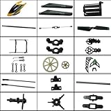 Qiyun Yellow V912 RC Helicopter Spare Parts Accessories Bag KV912-001
