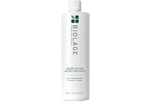 Biolage Hair Styling Gel, All Purpose Gel Styler with Firm Hold, Adds Body and Shine, Vegan, Cruelty Free, Free from Parabens