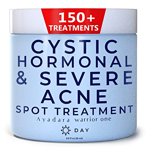 Ayadara Cystic Hormonal & Severe Acne Charcoal Face Wash with Sulfur, 425 Uses