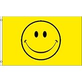 Happy Face Flag 3x5ft Nylon