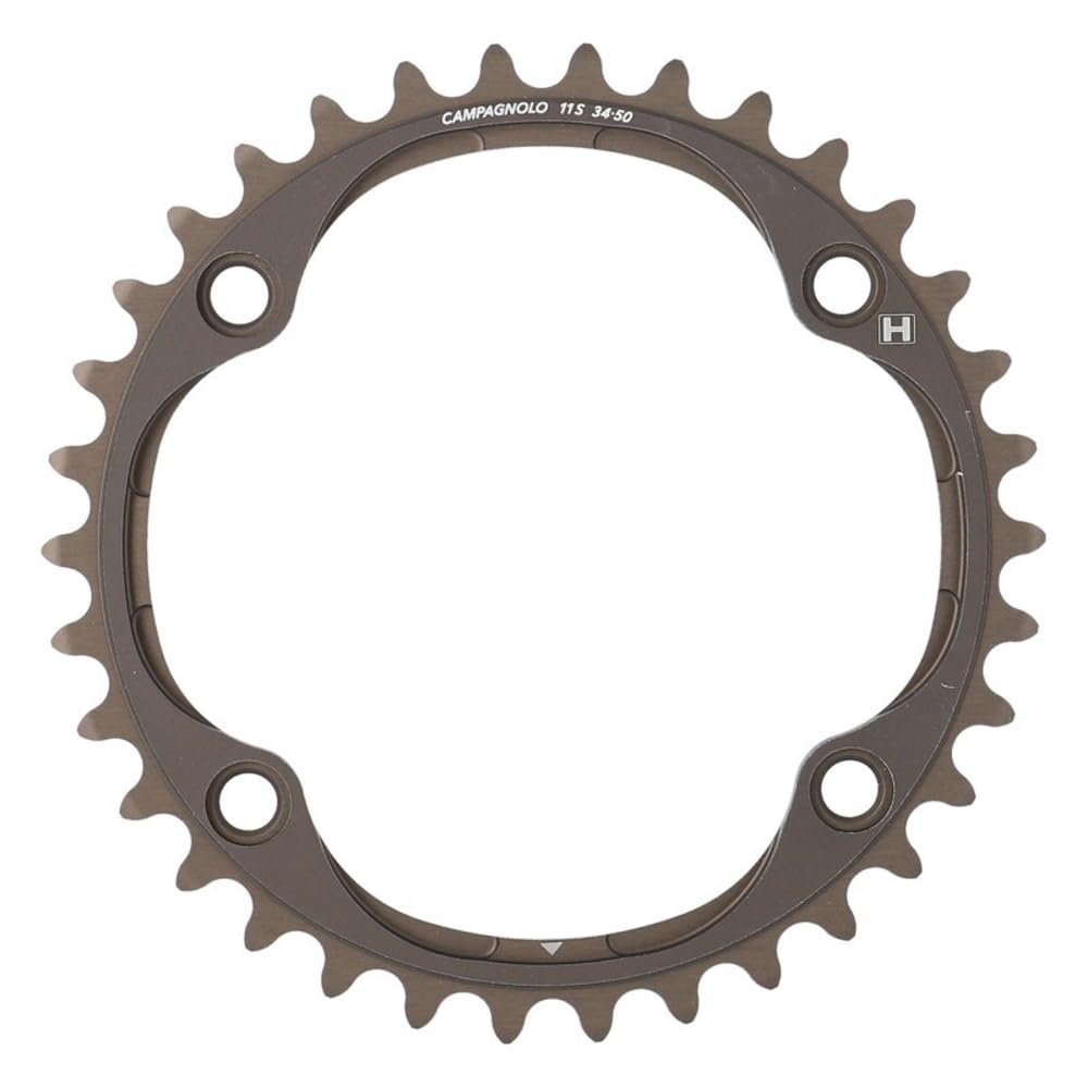 Campagnolo H11 Chainring, Black, 34T Inner