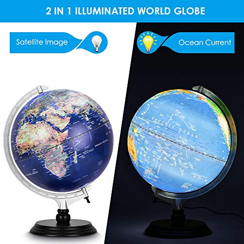 1 Illuminated+Topographical+Magnifying+Education+Decoration
