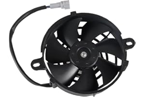 Cylemoto 5 Inch Radiator Fan Electric Cooling Fan Oil Cooler Water Cooler for Pit Dirt Bike Motocross ATV UTV Quad Go Kart Buggy CRF YZF Yamaha Kawasaki Suzuki GasGas Zongshen Vehicle Engine