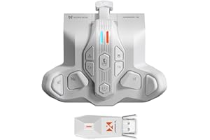 Wireless Controller Paddles, BIGBIG WON ARMOR-X for Xbox Series Playing on Xbox Series X|S/Xbox One/Switch/Windows, Controller Back Buttons Mapping|Macro|Turbo Wireless Back Button Attachment for Xbox