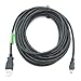 RiteAV - USB 2.0 A to Mini-B 5-pin Cable 15 ft