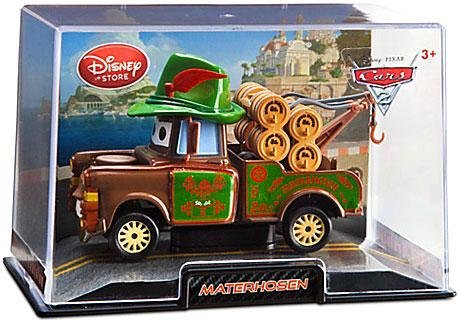 Disney / Pixar CARS 2 Movie Exclusive 148 Die Cast Car In Plastic Case Materhosen