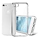 technext020 Transparent Clear Case for iPhone 7 / iPhone 8 / iPhone SE 2nd Generation, MATTE Shockproof Ultra Slim Fit Silicone TPU Soft Gel Rubber Cover Protective Back Bumper