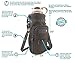 Inertia Gear Water Bottle Holder for Hydro Flask 40 oz Carrier w/Pockets Worn as a Sling or Backpack for (Bottle Not Included) - Black