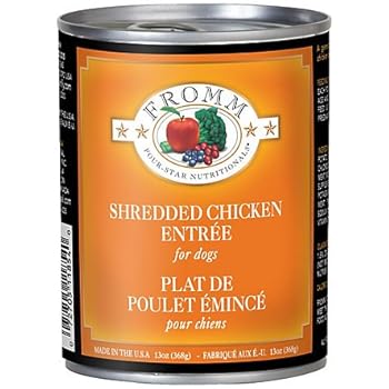 Fromm Shredded Beef in Gravy 12 Ounce Cans, Case of 12