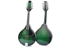 FAVOMOTO mandolin instrument a style mandolin brown green models for adults left handed mandolin acoustic mandolin ukulele concert starter instruments banjo lip gloss earth tones child
