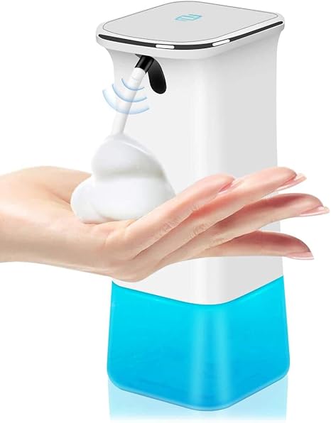 Amazon オートディスペンサー 泡 ハンドソープディスペンサー オートソープディスペンサー おしゃれ センサー 手指消毒 詰め替え容器 シャンプー 手ピカジェル ウイルス対策 非接触 感染予防 280ml容量 ソープ シャンプー用ディスペンサー ホーム キッチン