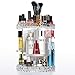 Cozihoma Acrylic Makeup Organizer Multi-Function Acrylic Carousel Makeup Holder Cosmetic Storage Fits for Lots of Cosmetics and Accessories (Rotate)