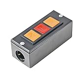 AC 600V 3A Rolling Door Up Down Stop 3 Button Black