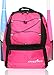 Athletico Youth Baseball Bag - Bat Backpack for Baseball, T-Ball & Softball Equipment & Gear | Holds Bat, Helmet, Glove | Fence Hook (Pink)