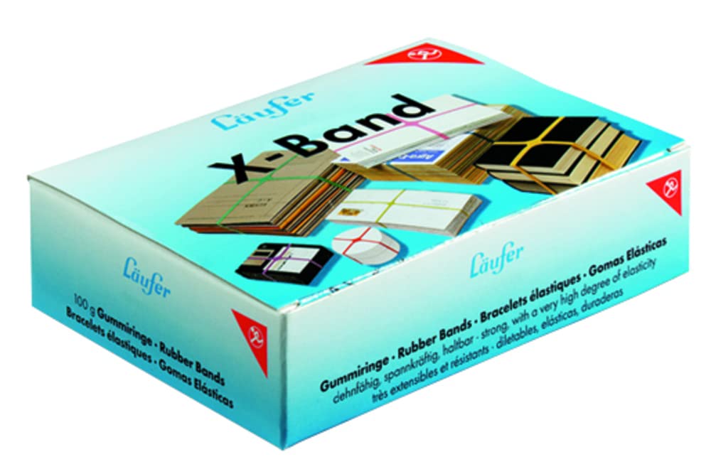 Läufer Rondella Elastic X-Band 100 g Box 130x11 mm/85 mm Ø