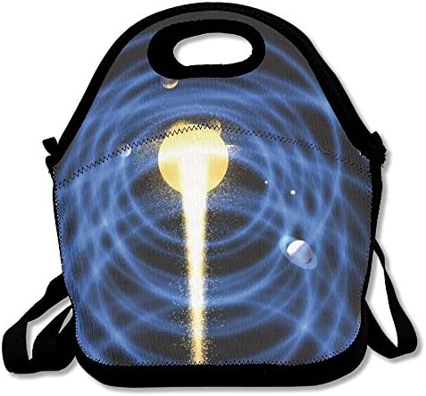 Lunch Tote Bag Solar System Travel School Picnic Lunch Bag
