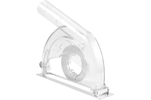 STRNEK Professional Angle Grinder Guard, Grinding Cover Cutting Dust Shroud for 4-5" Angle Grinders and 3"/4"/5" Saw Blades Transparent