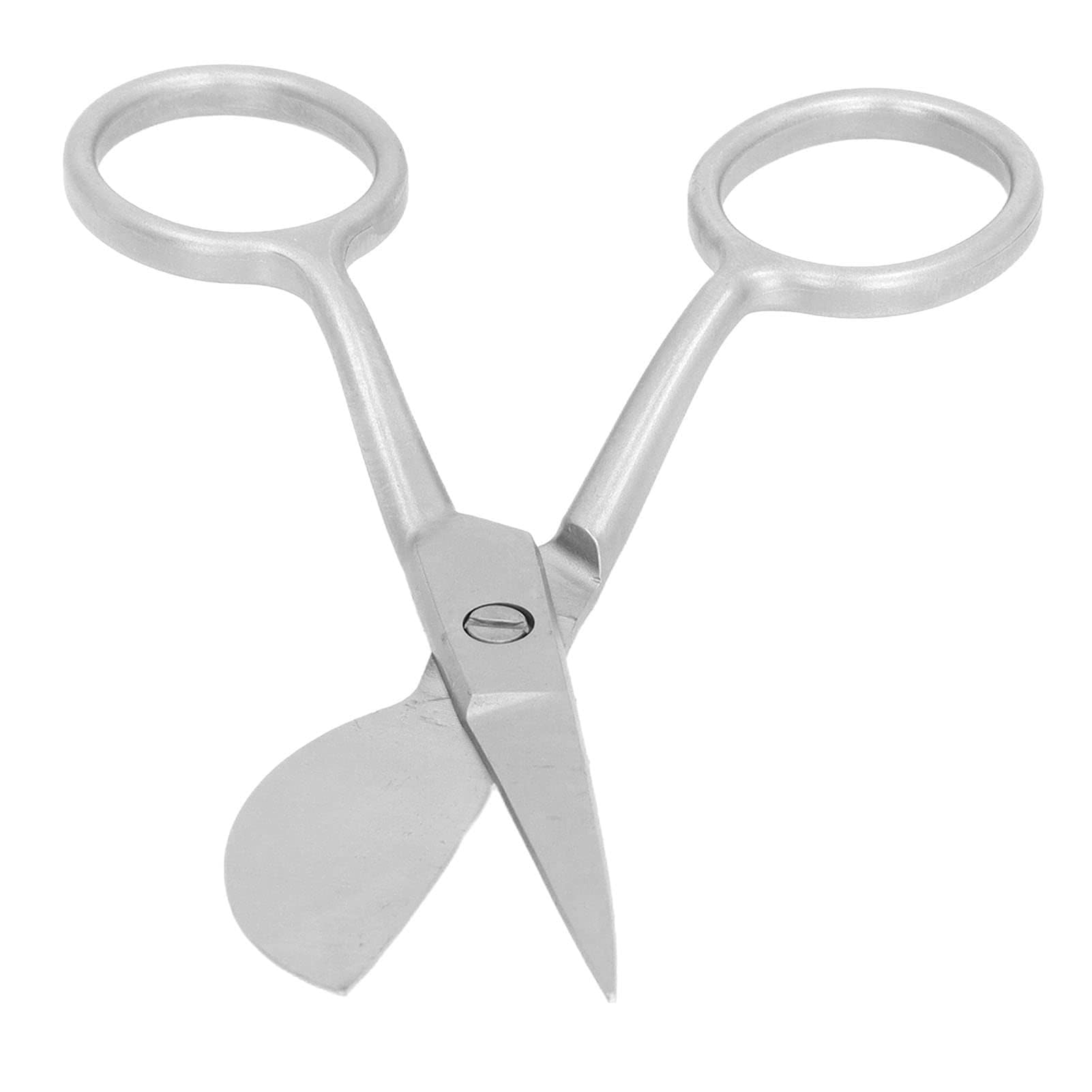 Hztyyier Cardboard Scissors Carpet Cutter ToolsStainless Steel Tufting Carpet Shears for General Arts Crafts (Silver) Other Sewing Embroidery Supplies