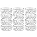 SH-Wipe Terry Cloth MOP Cover for SH-MOP, 12 Pack
