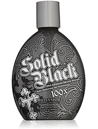 Millenium Tanning New Solid Black Bronzer Tanning Bed Lotion, 100x, 13.5-Ounce